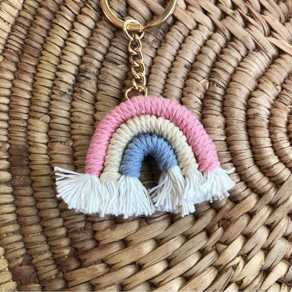 BOHO rainbow keychain for diaper bag - Picture 2 of 4